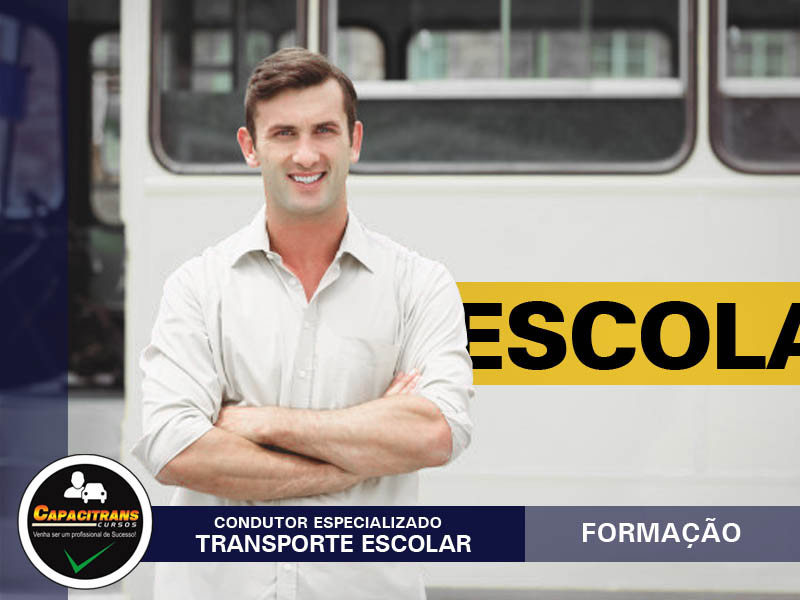 Condutor de curso especializado de Transporte Escolar (Formação)