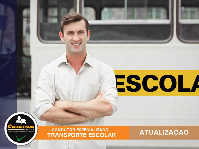 Condutor de curso especializado de Transporte Escolar (Atualizacao)