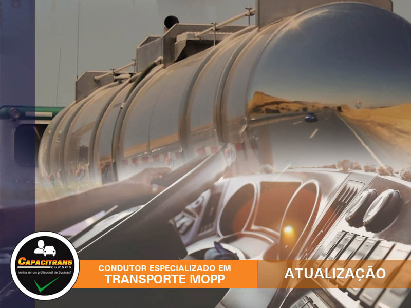 Condutor especializado em Transporte MOPP (Atualização)