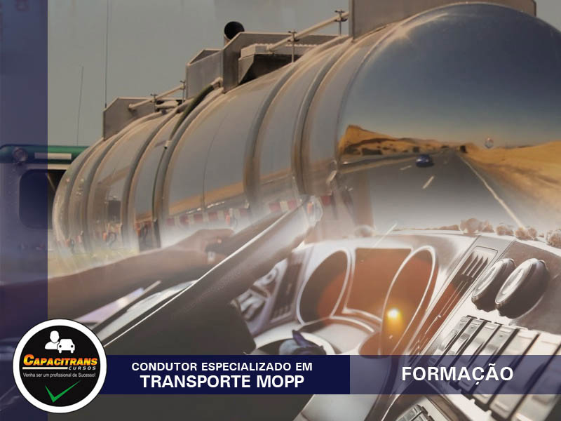 Condutor especializado em Transporte MOPP (Formação)