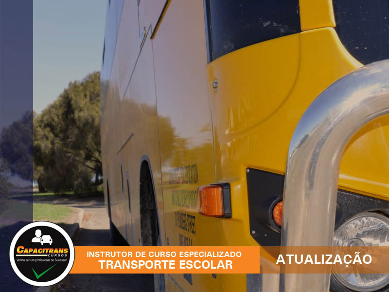 Instrutor de curso especializado de Transporte Escolar (Atualização)